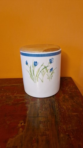 Biscottiera ceramica con - in,