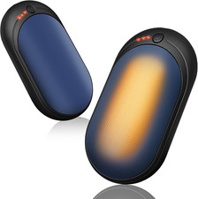 Scaldamani Ricaricabile USB, 2 in 1 Iscaldatore Elettrico Tascabile,Scalda Mani 
