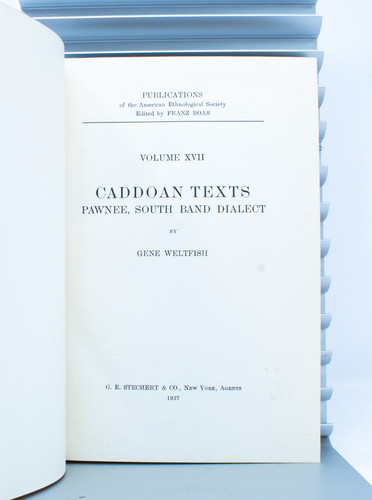 Gene weltfish caddoan texts - gene,