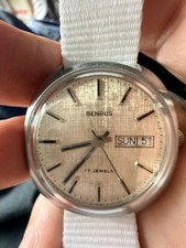 Orologio Benrus quadrante lino