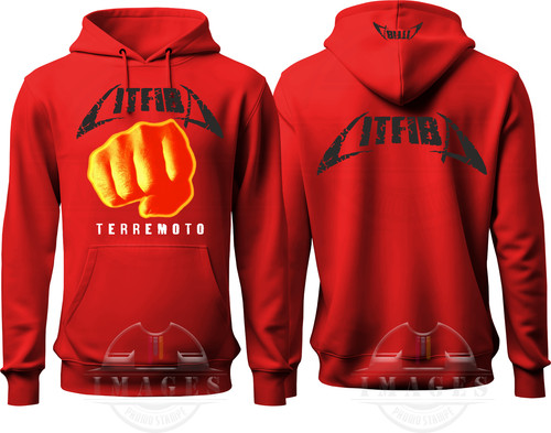 Felpa litfiba terremoto con - felpa,