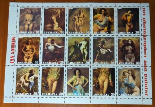 Foglio francobollo jan - francobollo,