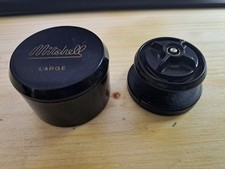 Bella bobina mulinello da pesca vintage Mitchell 308 spinning con pergolato e custodia grande