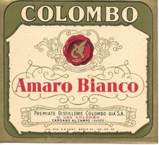 Q904-COLOMBO AMARO BIANCO ETICHETTA