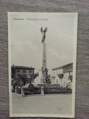 Cartolina vintage ponsacco - cartolina,