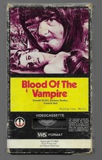 Blood of the Vampire (VHS