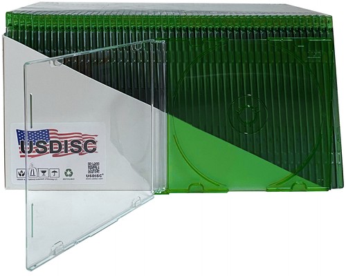 Usdisc jewel case slimline - jewel,