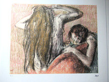 EDGAR DEGAS: Bella litografia