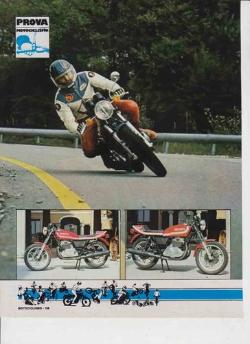 Advertising test moto - test, ducati