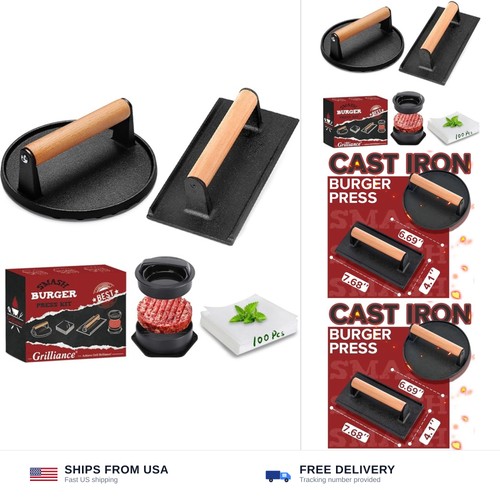 Grilliance smash burger press - smash,