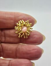 Orecchini dorati a lobo con