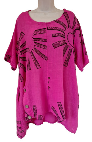 Top lino cotone italiano