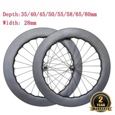 Set ruote carbonio disco