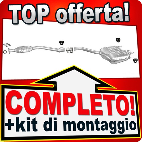 Scarico completo per mercedes - completo,