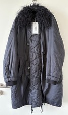 MM6 Maison MARGIELA ★ cappotto parka oversize ★ cappotto trapuntato ★ NERO ★ NP 850 euro