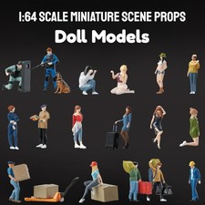 Diorama scala 1/64 auto garage