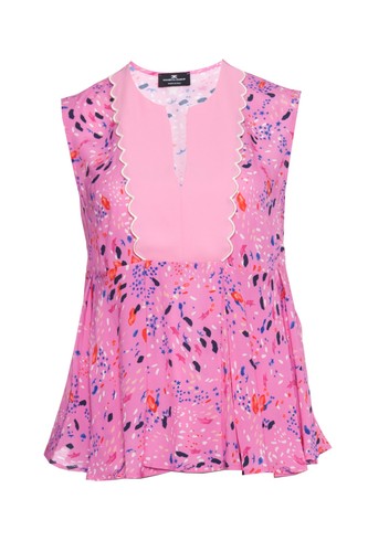 Top elisabetta franchi - top, rosa