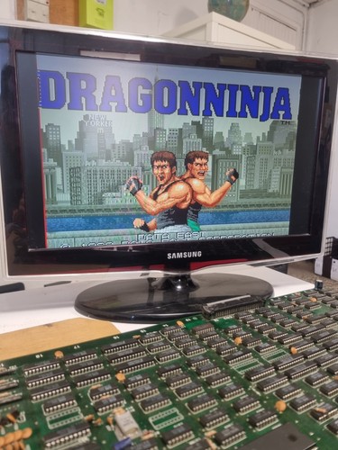 Bootleg pcb jamma dragonninja - pcb,