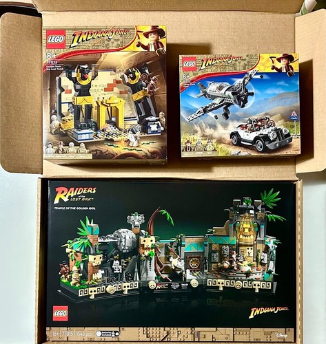 Lego indiana jones 77012 77013 - lego,