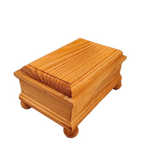 Scatola legno vintage - in,