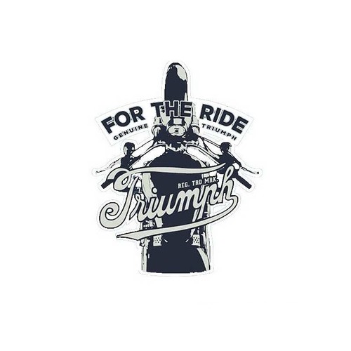 Triumph patch toppa - triumph, stoffa