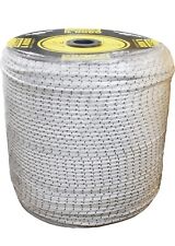 FUNE MARINA DIAMETRO 4 5 6 8 10 NAUTICA CORDA NYLON CIMA BIANCA TRECCIATA TELONI