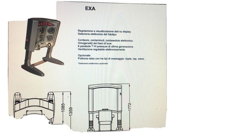 Lampada facciale exa - lampada,