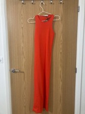 Abito Zara Rosso Slip On