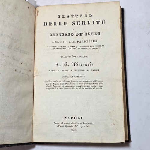 Libro antico 1832 trattato - libro,