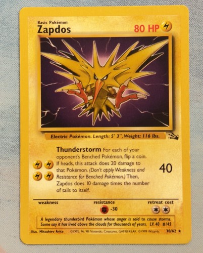 Pokemon 145 zapdos - pokemon, '145