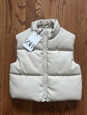 Gilet imbottito ritagliato