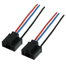 2x connettore H4 attacco base