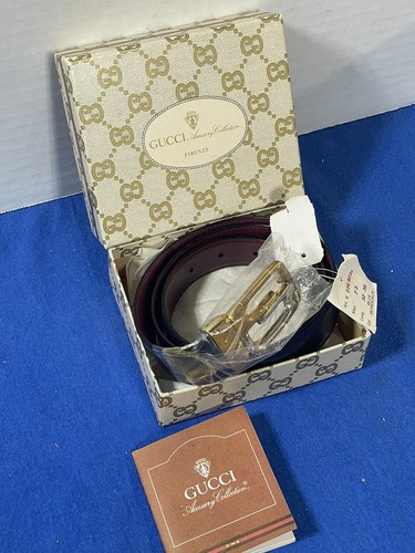 Cintura gucci vintage nuova - gucci,