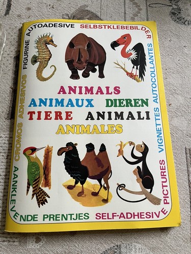 Album figurine panini animali - album,