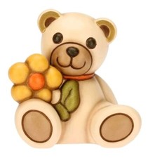 THUN BELLISSIMO TEDDY CON 🌼 FIORE GIALLO NUOVO CON SCATOLA