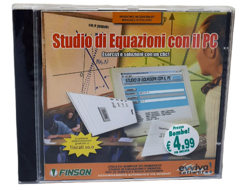 Rom studio equazioni con - cd-rom,