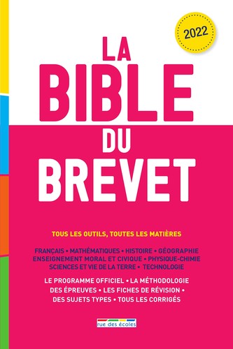 Bible brevet 2022 - 2022:, tous