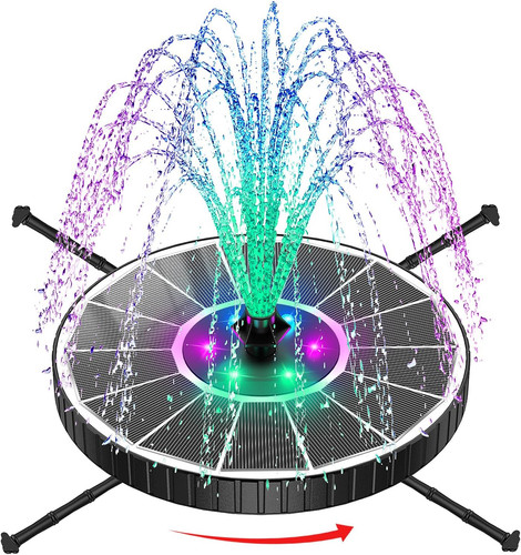 Fontana solare led colorées - fontana,