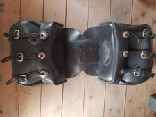 Borsette in cuoio per moto custom / Sportster / Softail