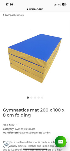 Tappeto ginnastica 200 x - tappeto,
