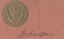 GENOVA: Soc. Alleanza Assicurazioni - Medaglione Aureo sulla sinistra