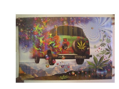 Poster magic bus - poster, volkswagen