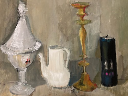 Pittura 1960 guazzo - 1960, carta