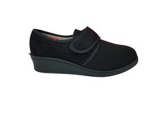 Michelle Pantofola elasticizzata C/Zeppa e Strappo, Donna - Art. AGNESE50-NER (N