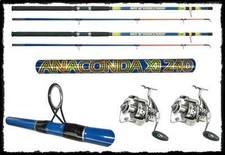 Kit canne anaconda mulinelli - canne,