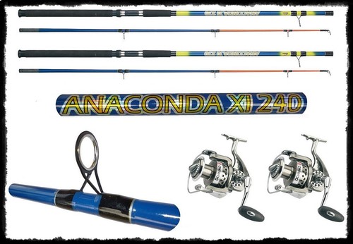 Kit canne anaconda mulinelli - kit, 2