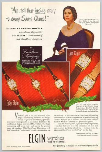 Orologio elgin 1948 natale - orologio,