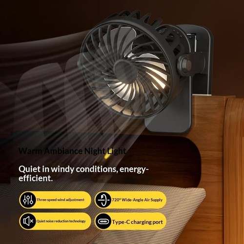 Ventilatore clip scrivania - clip,