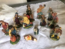LOTTO DI VECCHIE STATUINE DEL PRESEPE