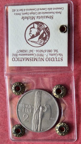 Buono lire 1924 fascio - 2,